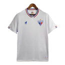 Camisa Fortaleza II 24/25 - Torcedor Leão Masculina - Branca com detalhes em azul e vermelho