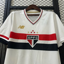 Camisa São Paulo I 25/26 - Torcedor New Balance Masculina - Branca